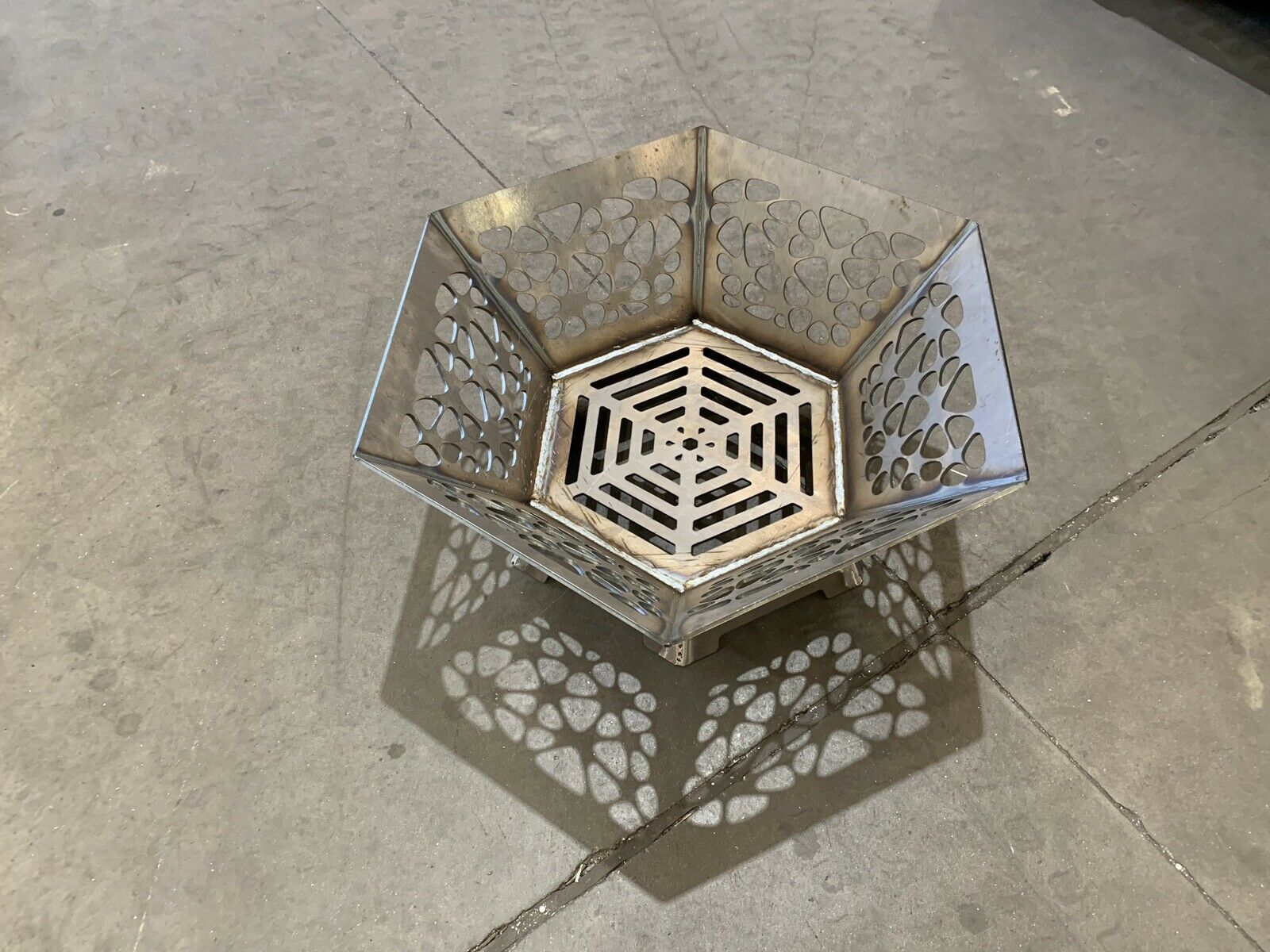 Hexagon Fire Pit 6